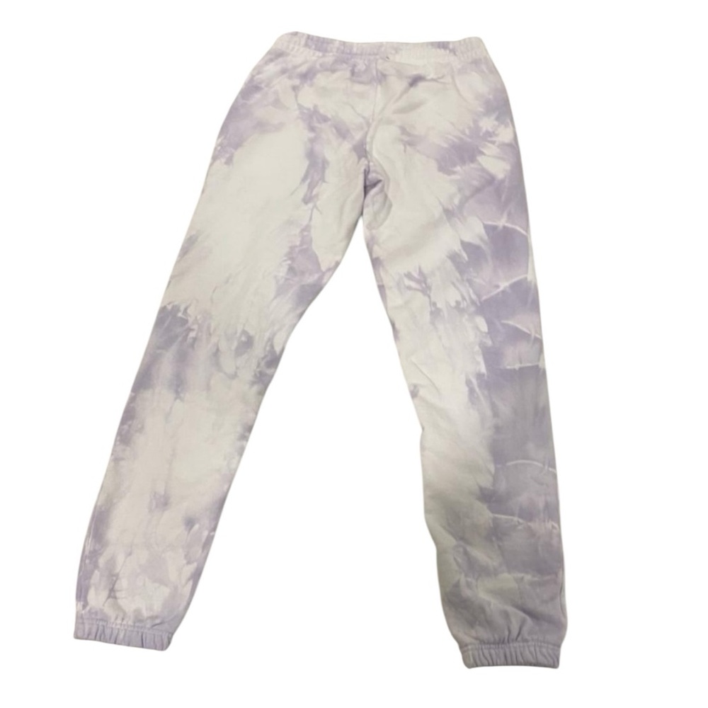Talentless Spiral Wash Sweatpants Tie Dye Lavender Small - Picture 2 of 7